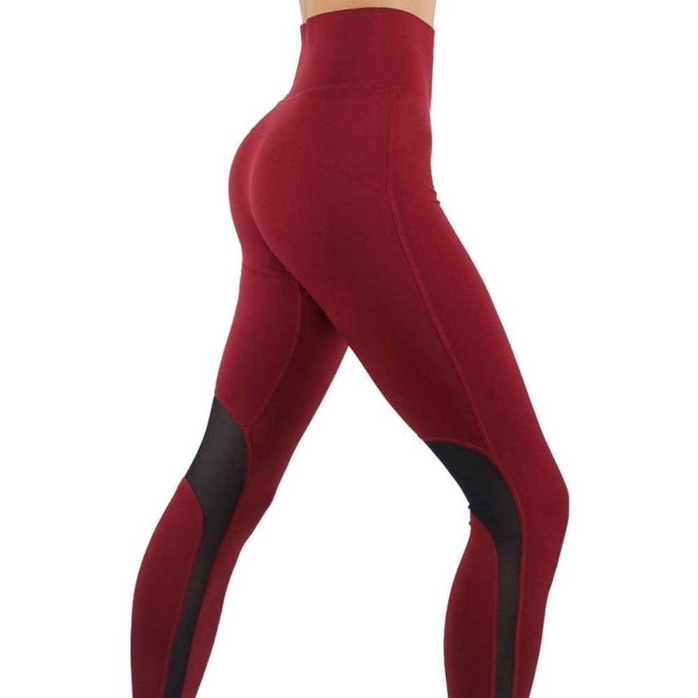 Codefit Athletic Leggings with Mesh Cutouts Size S/M